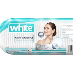 white organic cotton pads makeup remover 56.0